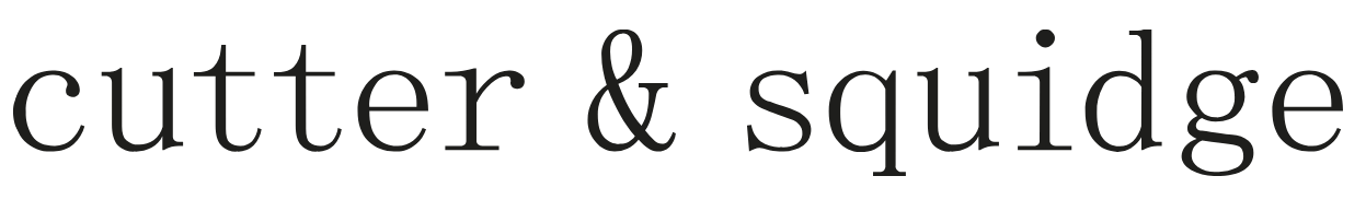 Cutter & Squidge bakery | cutterandsquidge.com