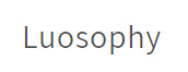 Luosophy fashion and accessories  | luosophy.com