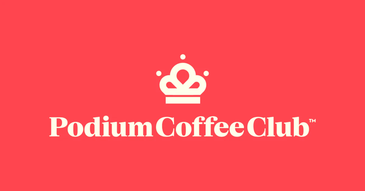 Podium Coffee Club. Subscription Coffees Only From Champion Roasters.